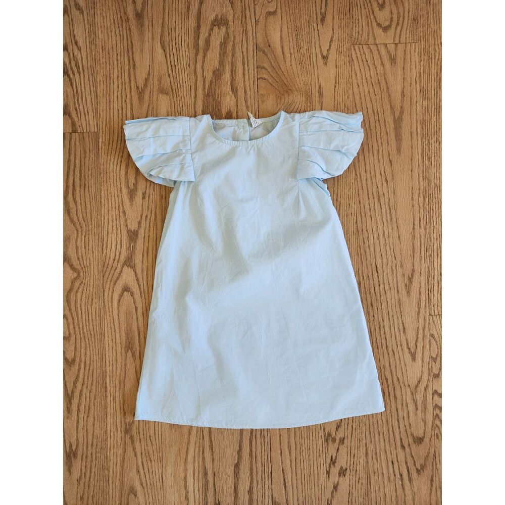 Kate Quinn Girls 5Y Alice in the Wonderland Blue Dress Organic Cotton 100% NEW